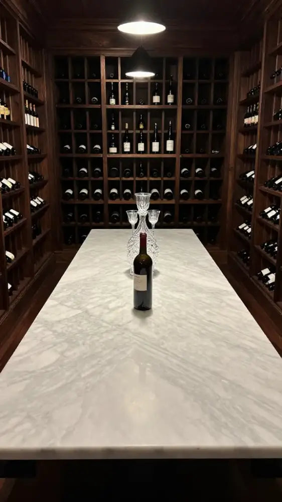 Wine Cellar Tasting Table