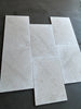 Dolce Ivory 18x18 limestone white marble-effect tiles with gray veining