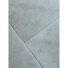 Dolce Ivory 18X36 Limestone gray concrete tiles with textured surface and grout lines