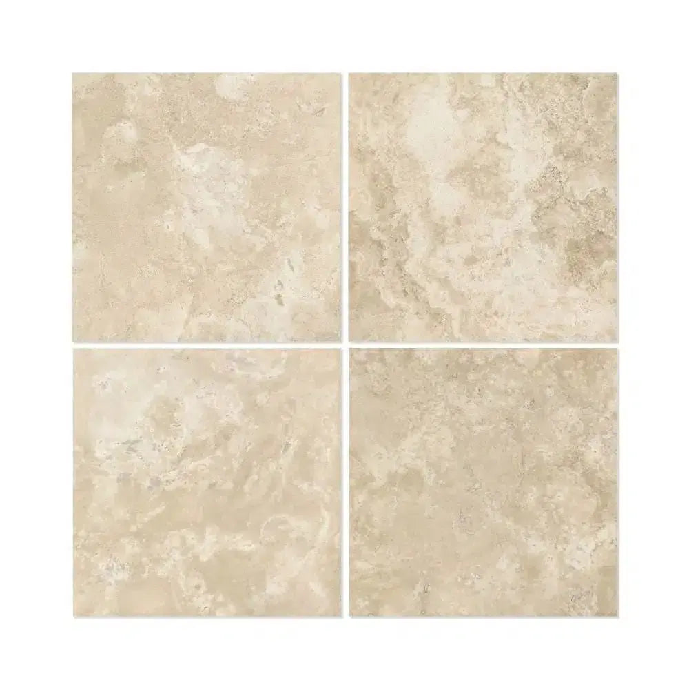 Durango Paredon Travertine 16X16 Tile Beige– SurfacesGalore