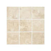 Durango Paredon Mexican Travertine Tile Beige 4X4– SurfacesGalore