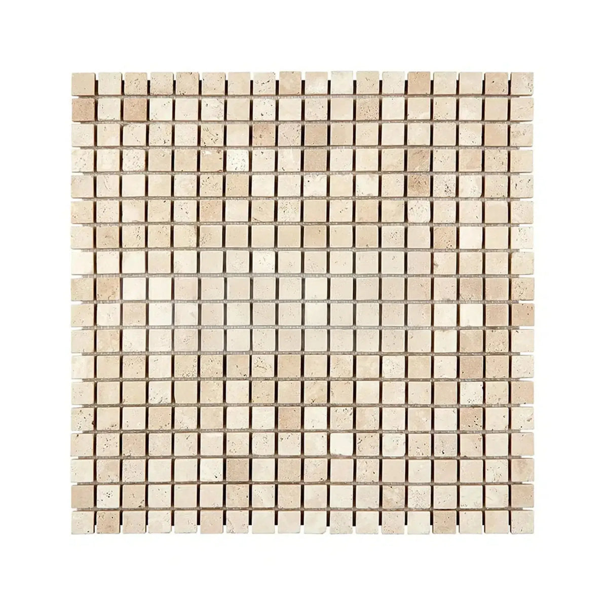 Durango Paredon Travertine Mosaic Tile– SurfacesGalore
