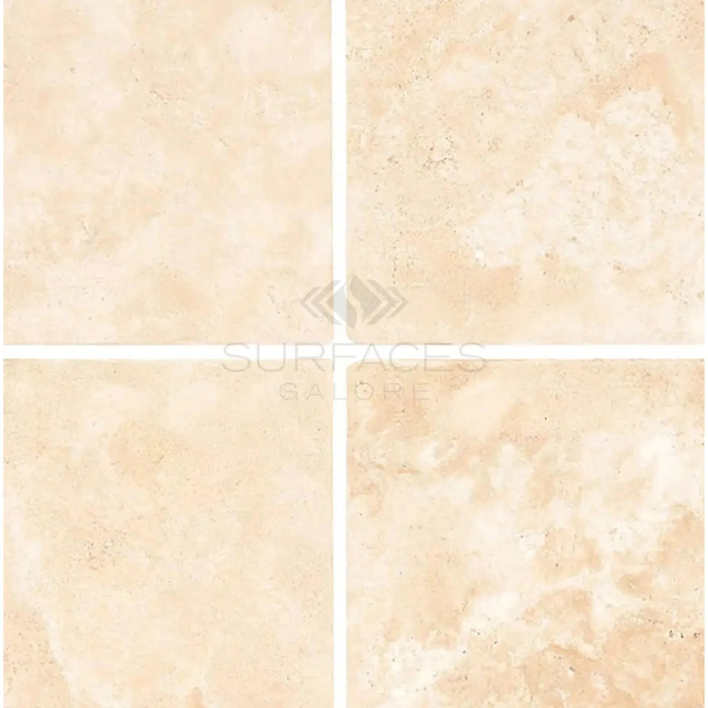 Durango Paredon Travertine 8X8 Tumbled Tile– SurfacesGalore