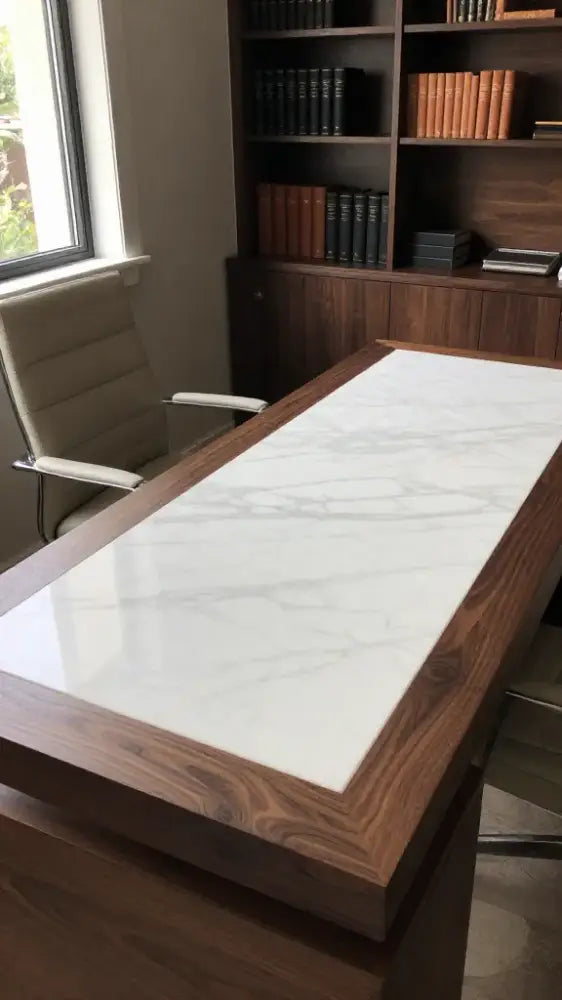 Sophisticated Office Desk Inlays
