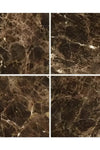 Emperador Dark Marble 12X12 Polished