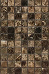 Emperador Dark Marble 1X1 Mosaic Polished