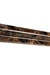 Emperador Dark Marble 2X12 Crown (Mercer) Molding Liner Polished