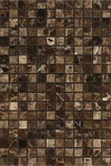 Emperador Dark Marble 5/8X5/8 Mosaic Polished