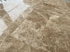 Polished Emperador Light Marble 24X24 brown marble floor tiles for elegant interiors