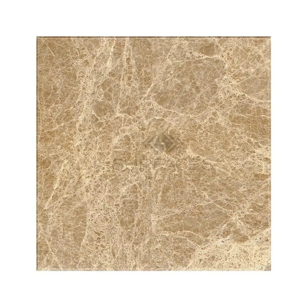 Emperador Light Marble 24X24 Polished Square Marble Tile for elegant flooring