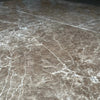 Polished brown Emperador Light Marble tiles for elegant flooring, 24x24 inches
