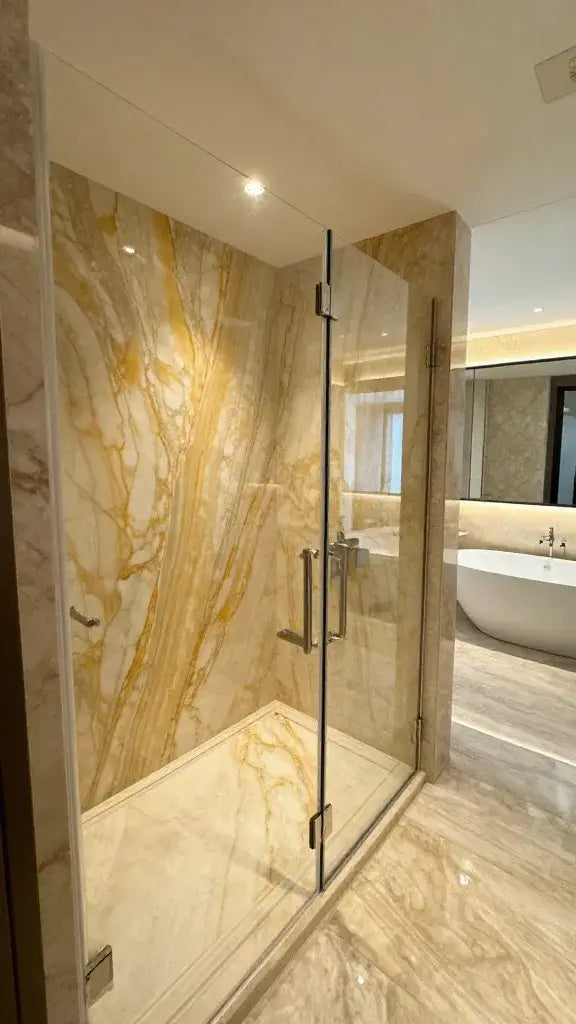 Floor-to-Ceiling Shower Surrounds