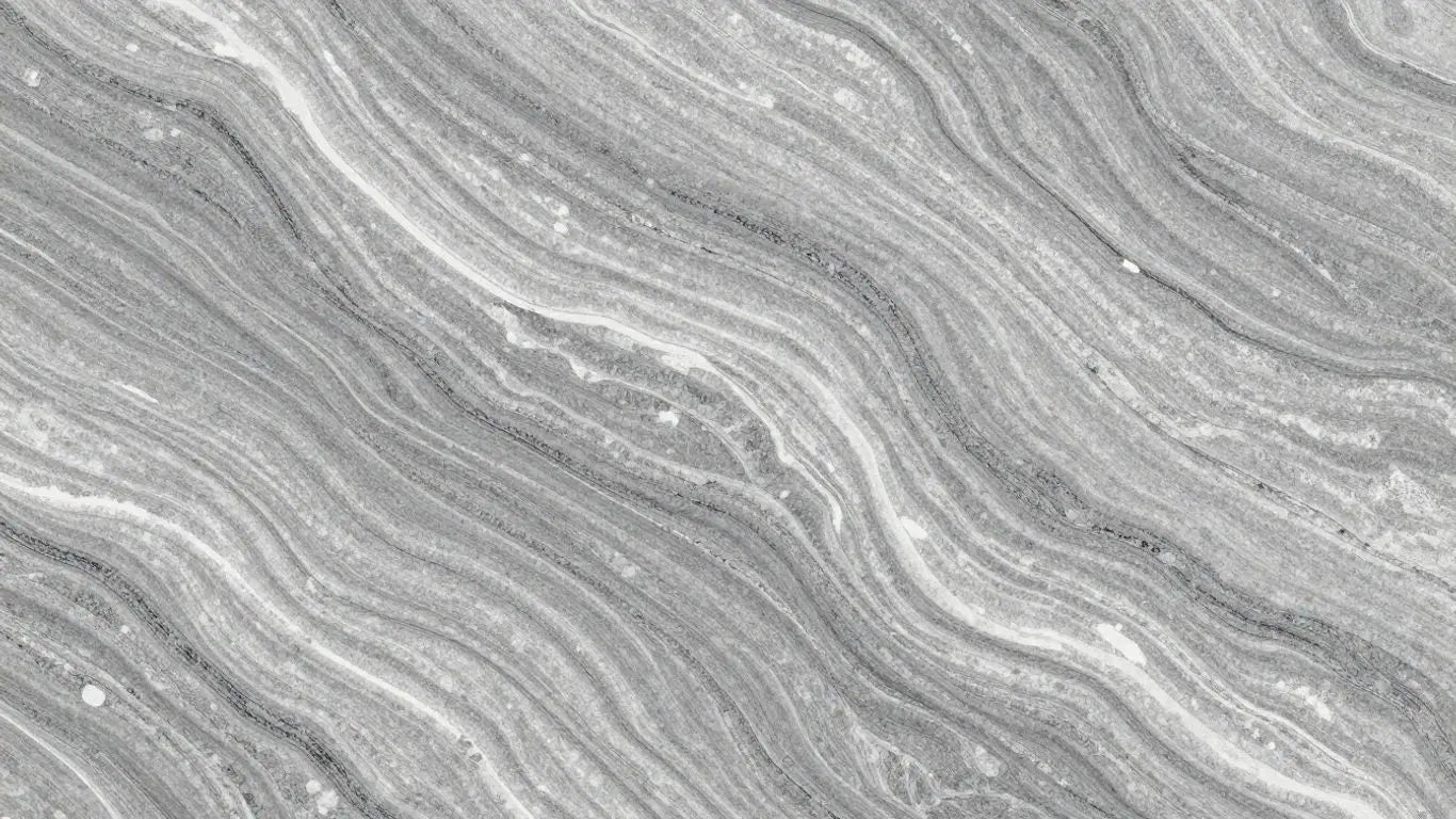 Silver Travertine Collection sketch with natural veining.