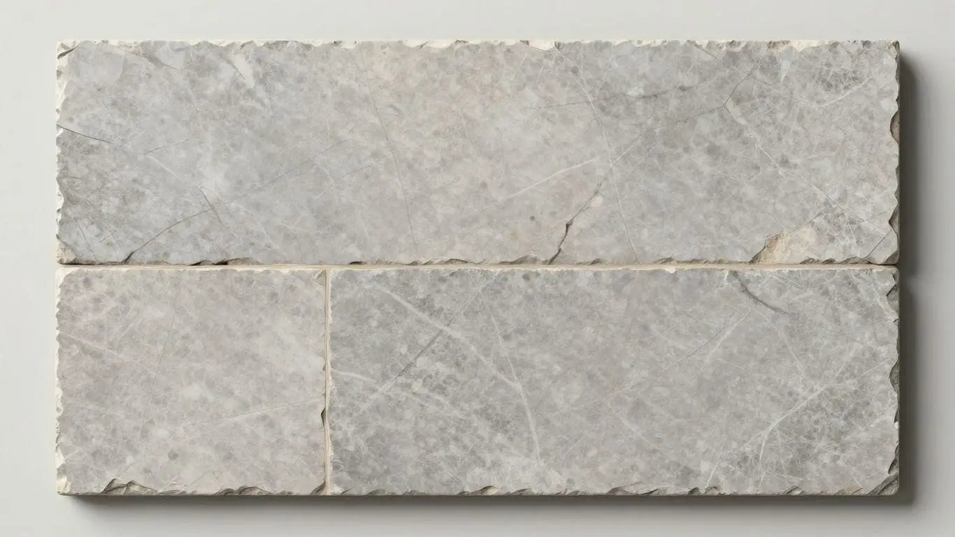 Sketch of elegant Nova Grey Limestone tiles.