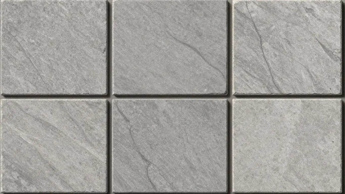 Sketch of elegant Nova Grey Limestone tiles.