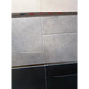 Greyhaven 12x24 honed limestone tiles with gray stone-effect staggered pattern