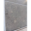Greyhaven 12x24 honed limestone tile with gray stone, natural veining