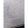 Greyhaven 18x18 limestone honed tile with gray textured wall, subtle speckles, matte finish