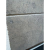 Greyhaven 24x24 honed limestone tile with gray textured surface and subtle speckles
