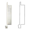 Marble fireplace mantel schematic for Hand Made Marble Shampoo Niche design