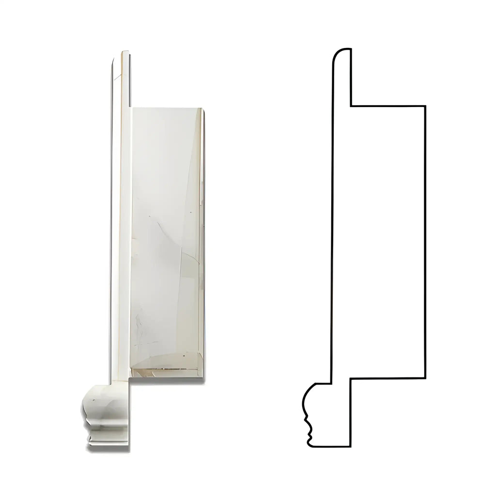 Elegant Marble Mantel Profile of Hand Made Marble Shampoo Niche for Luxurious Bathrooms