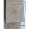 Ivory Light Travertine 12X12 Cross-Cut Tumbled Beige Tiles for Elegant Spaces