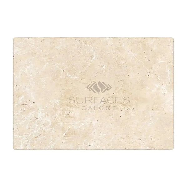 Ivory Light Travertine 16X24 Cross-Cut Tumbled Rectangular Beige Tile