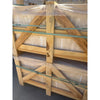 Wooden shipping crate for Ivory Light Travertine 18x18 Vein-Cut tile product