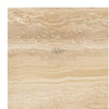 Beige travertine tile from Ivory (Light) Travertine 18X18 vein-cut filled and polished