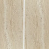 Beige Travertine stone slabs for Ivory Light Travertine 18X36 Vein-Cut flooring