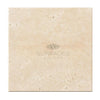 Ivory Light Travertine 24X24 Cross-Cut Tumbled Square Tile for elegant flooring solutions