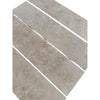 Ivory Light Travertine 3’’ X 12’’ Field Tile featuring elegant rectangular design