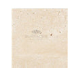 Beige Travertine tile showcased in Ivory Light Travertine 4X4 Cross-Cut Tumbled