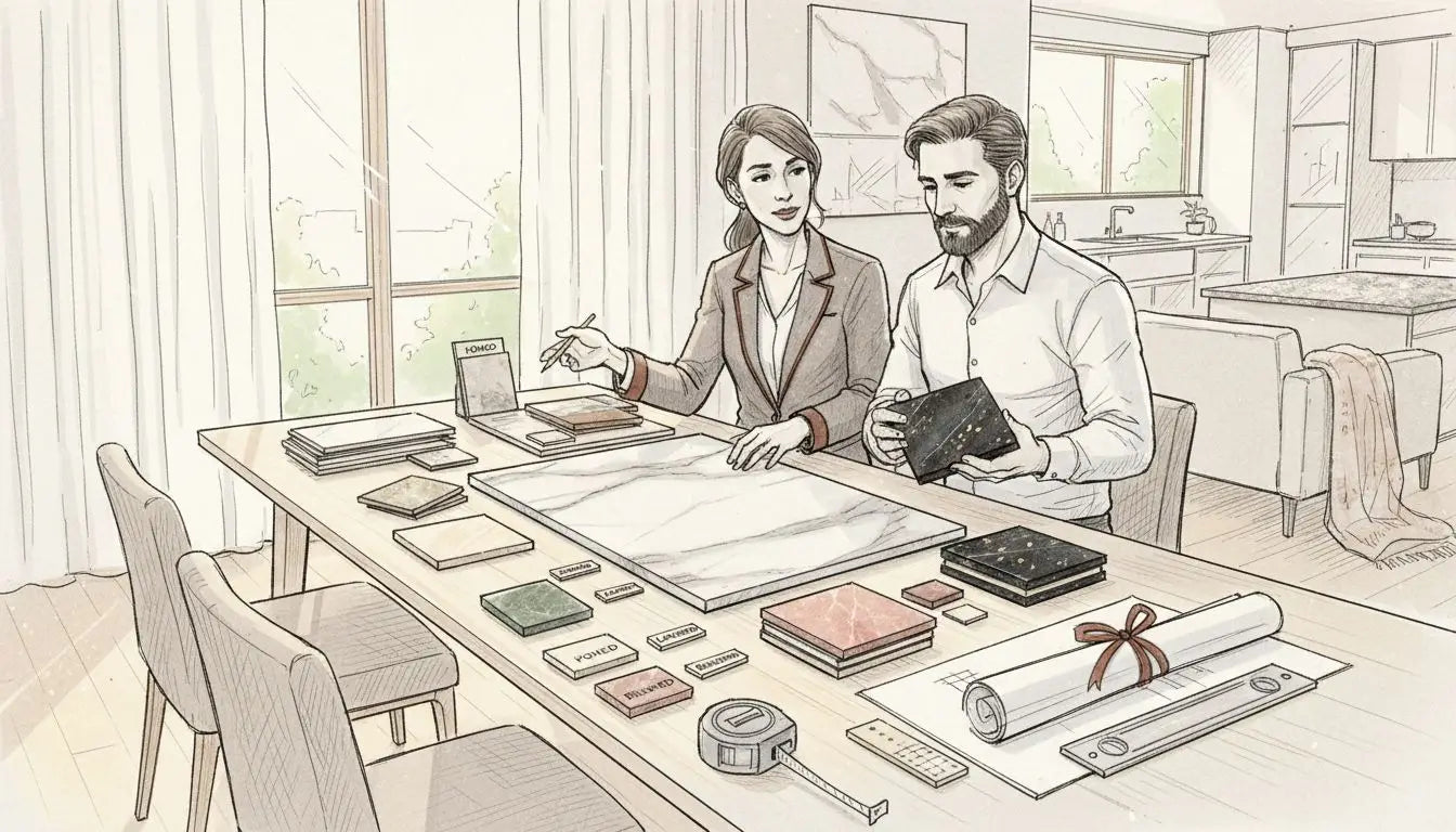 natural stone selection process