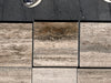 Legno D’Argento Striato Roman Silver Travertine 12x12 vein-cut tile with gray beige veining