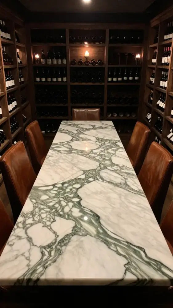 Wine Cellar Tasting Tables