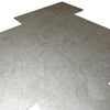 Gray stone floor tiles in Macchiato Cream Beige Marble Versailles Pattern Set