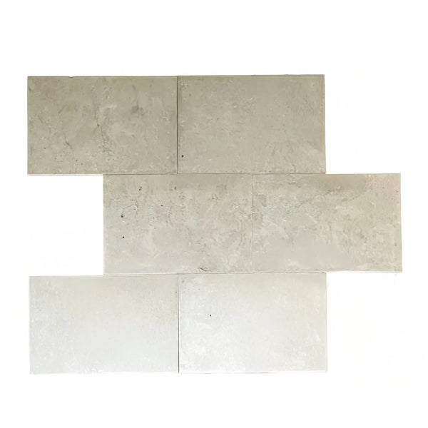 Rectangular Macchiato Cream Botticino Beige Marble tiles 16X24 for elegant flooring