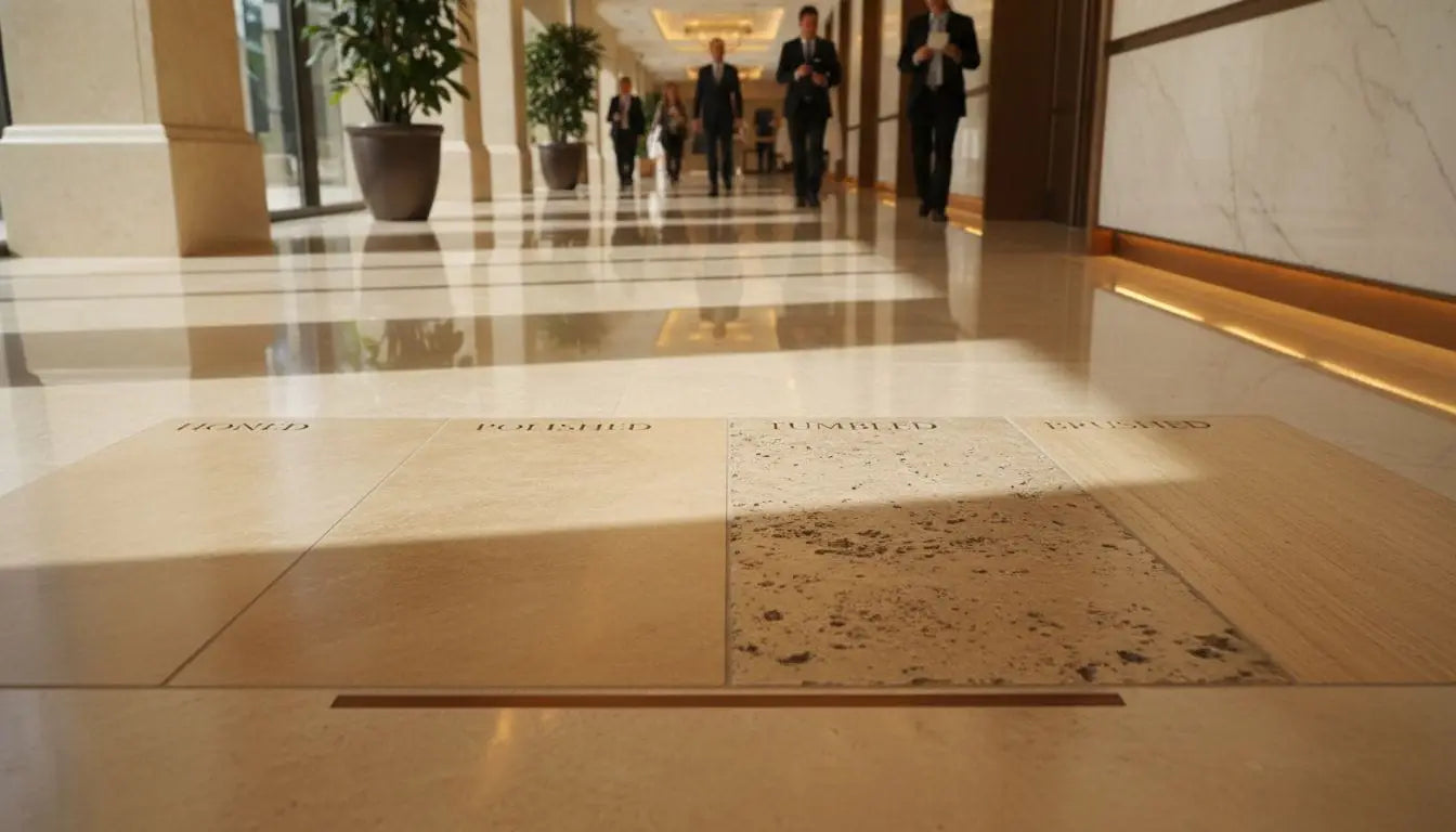 travertine tile types