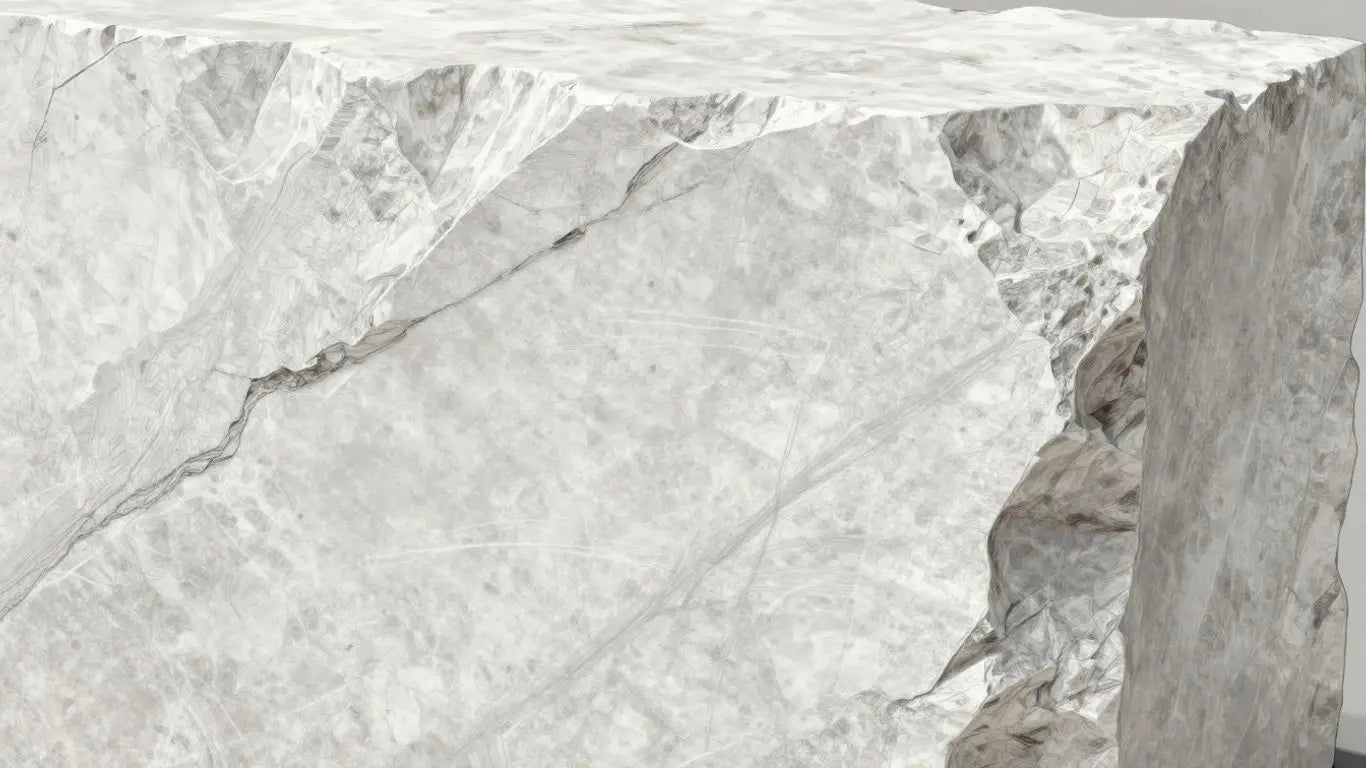 Sketch of elegant Bianco Congelato limestone texture.