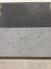 Milano Heritage reclaimed limestone tile: dark and light gray textured slabs, 16x24 multi finish blend