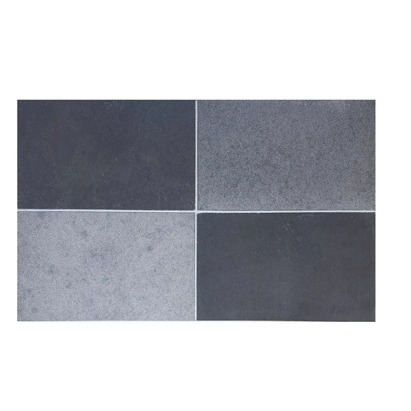 Milano Heritage 16x24 multi-finish reclaimed limestone tiles in gray