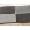 Milano Heritage 16X24 reclaimed limestone tile in dark gray and light gray matte blend