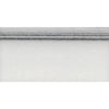 Rectangular white bar with gray edges from Mink Equator Zebra Marble 6X12 Polished