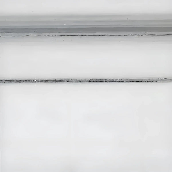 White marble slab with gray veining in Mink/Equator Zebra Marble 12X12 Polished
