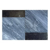 Marble tile pattern of Modena in Bardiglio Nuvolato and Nero Marquina Set