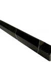 Nero Marquina/Black 3/4X12 Bullnose Liner Polished or Honed