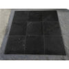 Nine black marble tiles showcasing Nero Marquina baseboard trim molding polished or honed