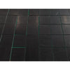 Black marble tile coaster set with green accents and white veining for Nero Marquina 12x12
