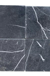 Nero Marquina (Black) Marble 12X12 Tumbled